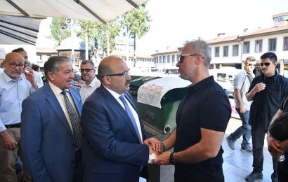 Balıkesir Valisi İsmail Ustaoğlu, Birlik Vakfı Üyesi İbrahim Binay’ın Cenaze Töreninde Aileye Başsağlığı Diledi