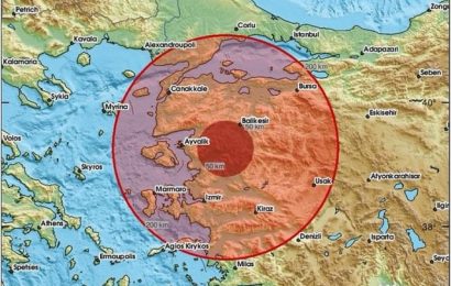 Manisa Soma’da 5.0 Büyüklüğünde Deprem