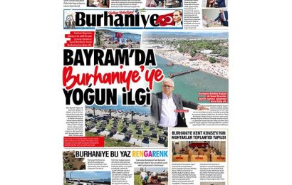 Burhaniye Belediyesi’nin E-Burhaniye Haber Gazetesi’nin 169. Sayısı Yayınlandı