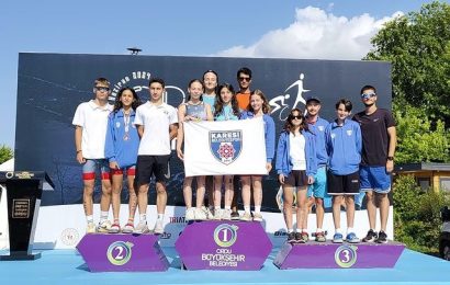 Karesi Belediyespor Triatloncuları Ordu’da Büyük Başarı Elde Etti