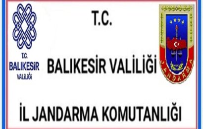 Balıkesir İl Jandarma Komutanlığından Büyük Operasyon: 479 Şahıs Yakalandı