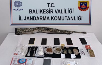 Balıkesir’de Uyuşturucu Operasyonu: 4 Kişi Tutuklandı