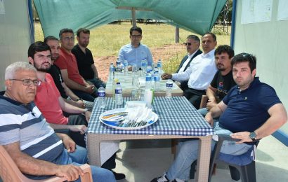 DSİ Bölge Müdürü Güldoğan Balıkesir’deki Sulama ve Gölet Projelerini İnceledi