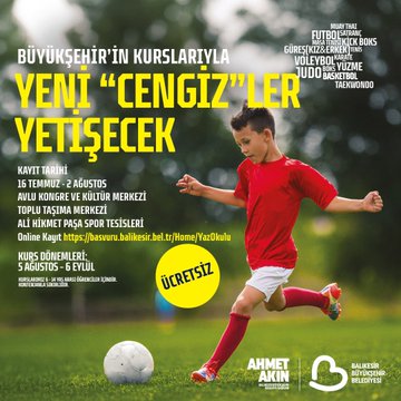 Balıkesir Büyükşehir Belediyesi Spor Okulları Geleceğin Sporcularını Yetiştirecek
