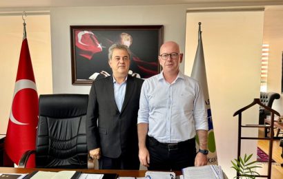 CHP Milletvekili Serkan SARI, BASKİ Genel Müdürü Erdoğan Öztürk’ü Ziyaret Etti