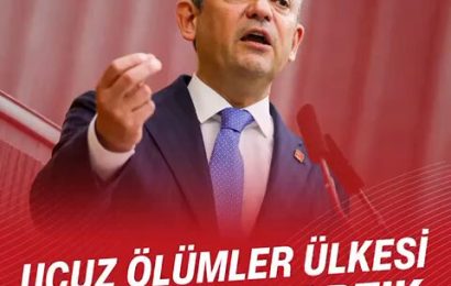 CHP Genel Başkan Yardımcısı Aytekin, Kazaların Önlenmesi İçin Önlemlerin Alınmasını İstedi