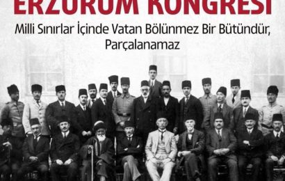 Erzurum Kongresi 105. Yıl Dönümünde Anıldı