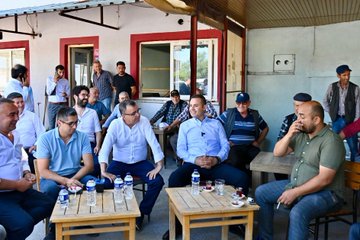 Balıkesir Büyükşehir Belediye Başkanı Ahmet Akın, Mahalle Ziyareti Gerçekleştirdi