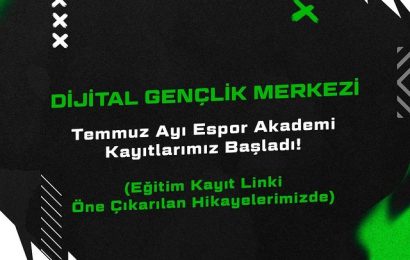 Balıkesir’de Espor Tutkunları İçin Fırsat: Dijital Gençlik Merkezi Yaz Akademisi Başladı