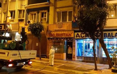Bandırma’da Ağaçlar İçin Yoğun İlaçlama Çalışmaları Sürüyor