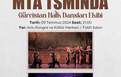 Gürcistan Halk Dansları Balıkesir’de Sahne Alacak