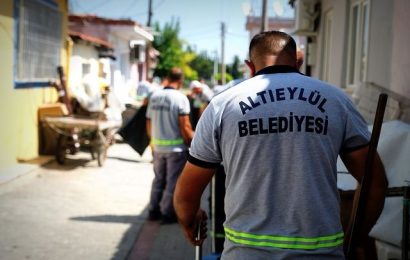 Altıeylül Belediyesi Gümüşçeşme Mahallesi’nde Temizlik Seferberliği Başlattı