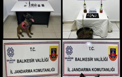 Balıkesir Jandarmasından Uyuşturucu Operasyonu: 10 Gözaltı