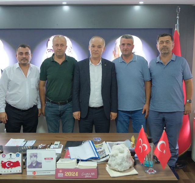 Veysel İşgören ve Vedat İşgören’den MHP Balıkesir İl Başkanlığı’na Ziyaret
