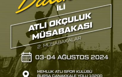 Bandırma Belediyesi’nden Geleneksel Spor Şöleni: Atlı Okçuluk Müsabakaları Düzenleniyor