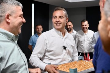 Balıkesir Büyükşehir Belediyesi Başkanı Ahmet Akın, Güreşçilere Ziyarette Bulundu