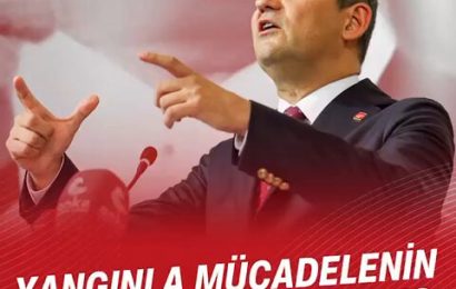 CHP Milletvekili Ensar Aytekin: Hükümetin Yangınlarla Mücadele Politikalarını Eleştiriyoruz