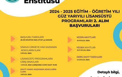 Balıkesir Üniversitesi Lisansüstü Programlarına İkinci Başvuru Dönemi Başladı