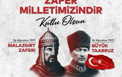 Büyük Taarruz ve Malazgirt Zaferi’nin Yıl Dönümünde Anma Gerçekleştirildi