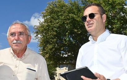 Balıkesir Büyükşehir Belediyesi Gar Meydanı’nda Yenileme Çalışmalarını Sürdürüyor