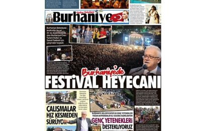Burhaniye Belediye’nin E-Burhaniye Haber Gazetesi’nin 176. Sayısı Yayınlandı