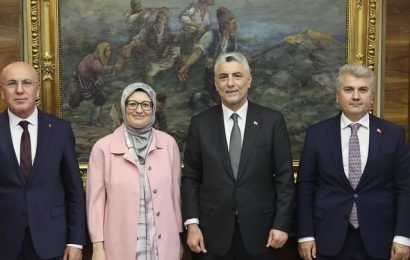 AK Parti Balıkesir Milletvekillerinden Ticaret Bakanı’na Tarımsal Ziyaret