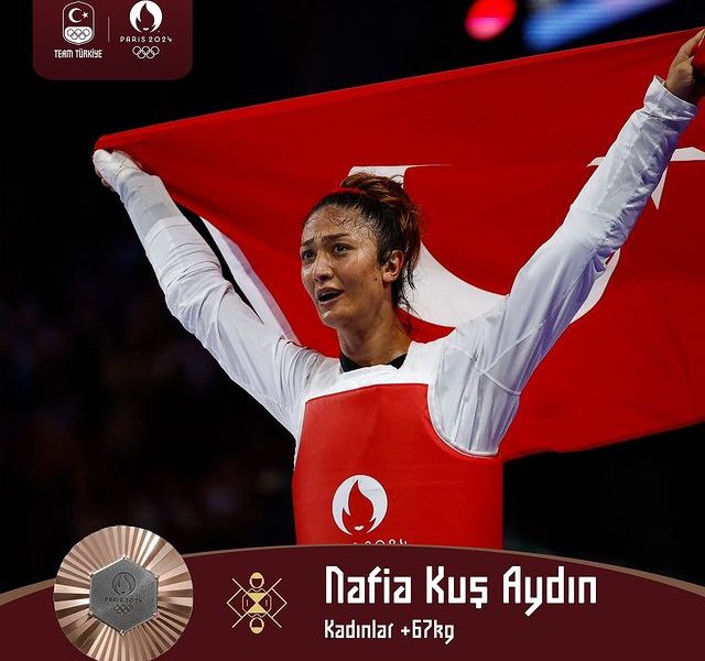 Milli Tekvandocu Nafia Kuş, Paris 2024 Yolunda Bronz Madalya Kazandı