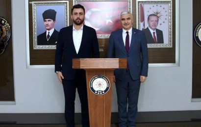 Milletvekili Ali Taylan Öztaylan’dan Emniyet Müdürü Hasan Yiğit’e Nezaket Ziyareti