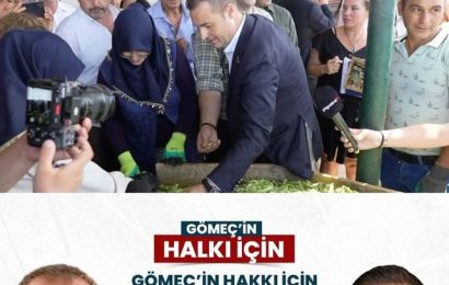 Gömeç Belediyesi’nden Tarıma Büyük Destek: “Toprağımızı Koruyup Üretelim”
