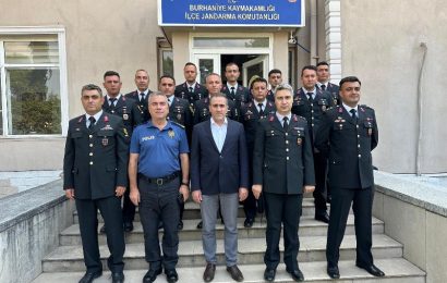 Kaymakam İlyas Memiş Rütbe Terfi Törenine Katıldı