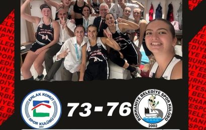 Burhaniye Belediyespor Kadın Basketbol Takımı Emlak Konut Gelişim’i Mağlup Etti