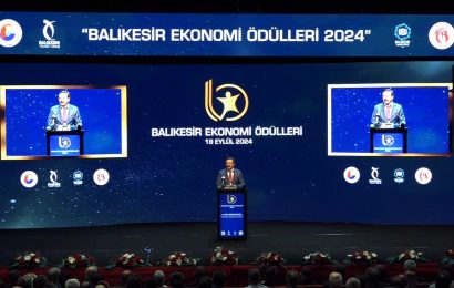 Balıkesir Ekonomi Ödülleri Töreni Yapıldı