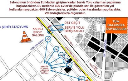 BANDIRMA’DA YOL ÇALIŞMASI