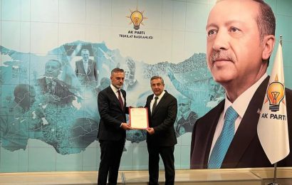 Milletvekili İsmail Ok’tan Yeni İlçe Başkanlarına Başarı Dilekleri