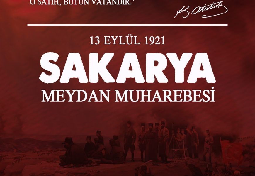 Sakarya Meydan Muharebesi’nin 103. Yıl Dönümü Coşkuyla Anıldı