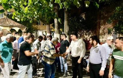 Belediye Başkanı Mevlid Kandili’nde Vatandaşlarla Buluştu