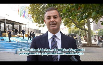 Balıkesir Büyükşehir Belediyesi Yetkilileri BM Genel Sekreteri ile Buluştu