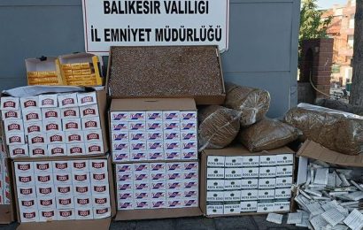 Balıkesir’de Kaçakçılıkla Mücadele