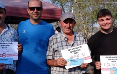 Susurluk’ta Oltalı Turnuva Heyecanı