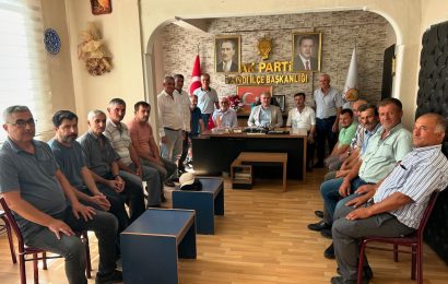 AK Parti İvrindi İlçe Başkanlığı’nı Ziyaret Etti