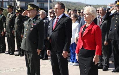 Burhaniye’nin Düşman İşgalinden Kurtuluşunun 102. Yıl Dönümü Törenlerle Kutlandı