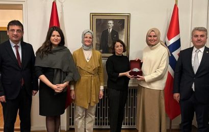 Avrupa Konseyi Parlamenter Meclisi Türk Delegasyonu, Türkiye Cumhuriyeti Oslo Büyükelçisi Gülin Dinç’i Ziyaret Etti