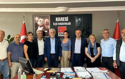 CHP’li Mehmet Tüm, Balıkesir’in Karesi İlçesine Ziyarette Bulundu