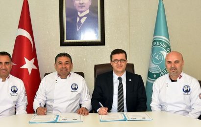 İş Birliği Protokolü: Balıkesir Üniversitesi ve İzmir Aşçılar Derneği Arasında Gastronomi İş Birliği