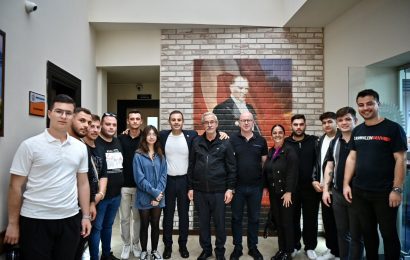 Erdek’te Basın Açıklaması Sonrası Ziyaret