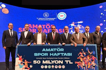 Amatör Spor Haftası Kapanış Töreni Yapıldı