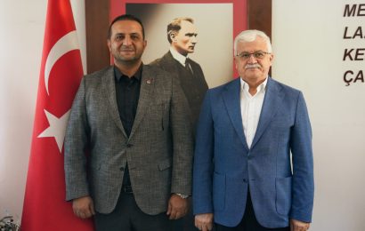 Cumhuriyet Halk Partisi Edremit İlçe Başkanı, Burhaniye Belediye Başkanı Kemal Devacı’yı Ziyaret Etti