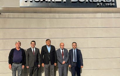 Balıkesir Defterdarı ve Gelir İdaresi Grup Müdürleri Borsa’yı Ziyaret Etti