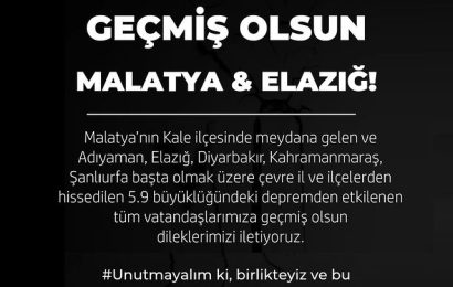 Malatya’da 5.9 Büyüklüğünde Deprem Meydana Geldi