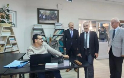 Balıkesir Eğitim Müdürü Merkezi Ziyaret Etti